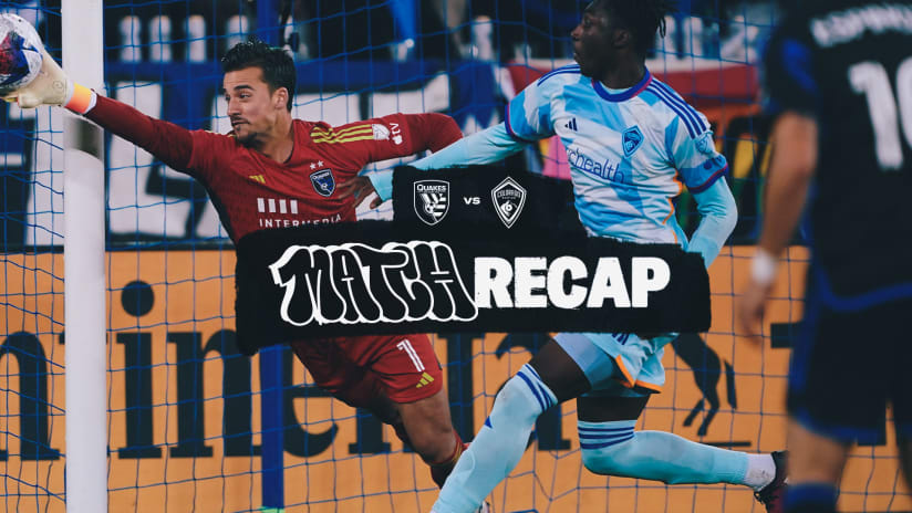 Earthquakes Vs. Rapids: Match Recap And Performance Evaluation Of Zach Steffen Earthquakes Vs. Rapids: Match Recap And Performance Evaluation Of Zach Steffen