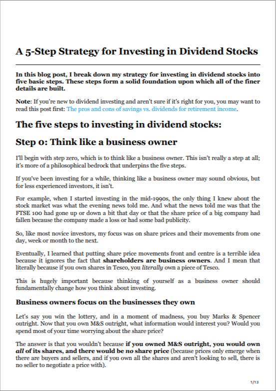 Easy Dividend Investing: A Guide To High Profits Easy Dividend Investing: A Guide To High Profits