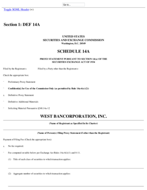 Effective Use Of Proxy Statements (Form DEF 14A) For Investment Decisions Effective Use Of Proxy Statements (Form DEF 14A) For Investment Decisions