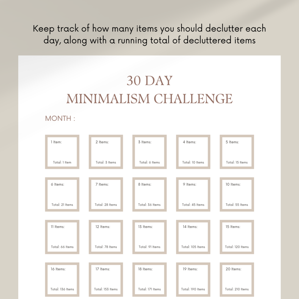 Embrace Minimalism: A 30-Day Challenge For A Simpler Life Embrace Minimalism: A 30-Day Challenge For A Simpler Life