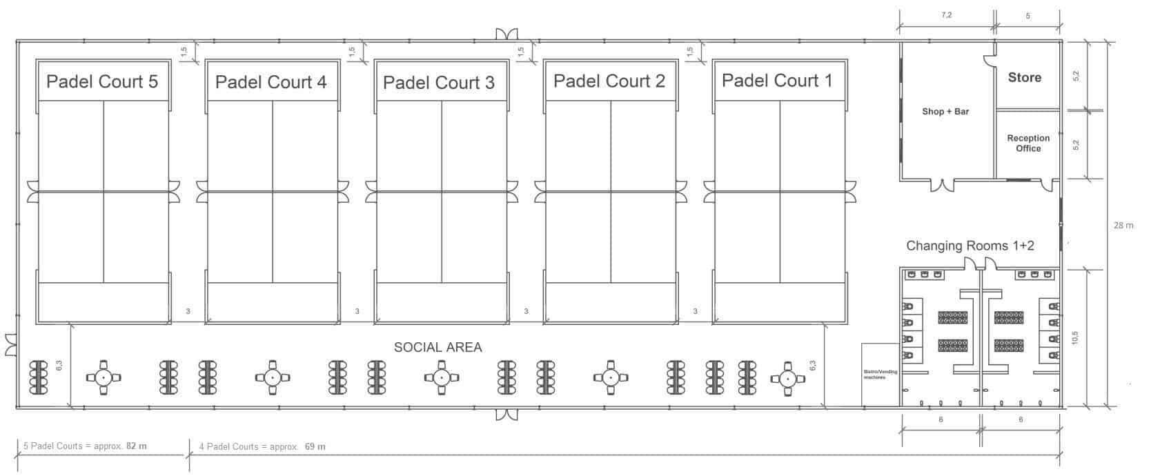 Essex Bannatyne's Padel Court Plans: A Detailed Proposal Essex Bannatyne's Padel Court Plans: A Detailed Proposal