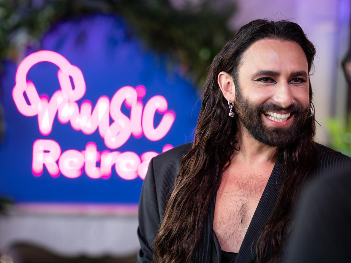 Eurovision Village 2025: Conchita Wurst And JJ Live Performance Eurovision Village 2025: Conchita Wurst And JJ Live Performance