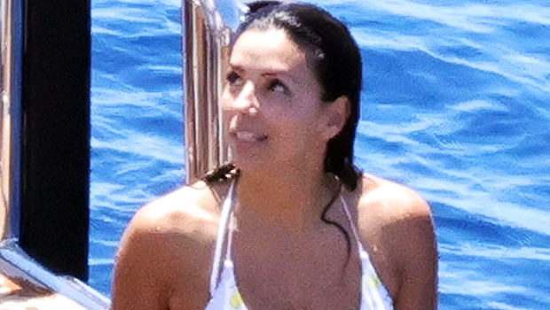 Eva Longoria's Stunning Leopard-Print Bikini Eva Longoria's Stunning Leopard-Print Bikini