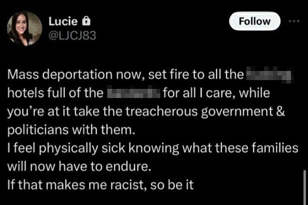 Ex-Tory Councillor's Wife Awaits Racial Hatred Tweet Appeal Ruling Ex-Tory Councillor's Wife Awaits Racial Hatred Tweet Appeal Ruling