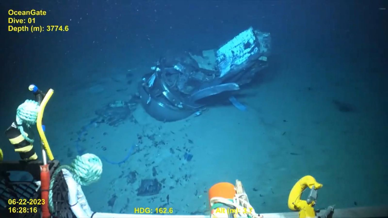 Exclusive Footage: The Final Moments Of The Titan Sub Exclusive Footage: The Final Moments Of The Titan Sub