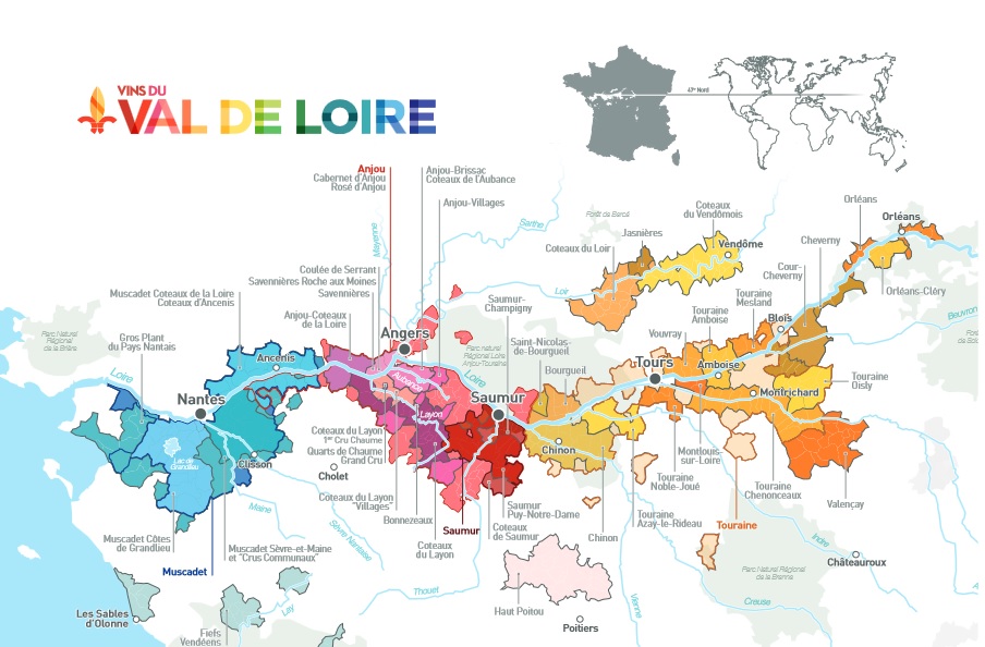 Explorez La Loire, Le Vignoble Et L'Estuaire À Vélo : 5 Idées D'Itinéraires Explorez La Loire, Le Vignoble Et L'Estuaire À Vélo : 5 Idées D'Itinéraires