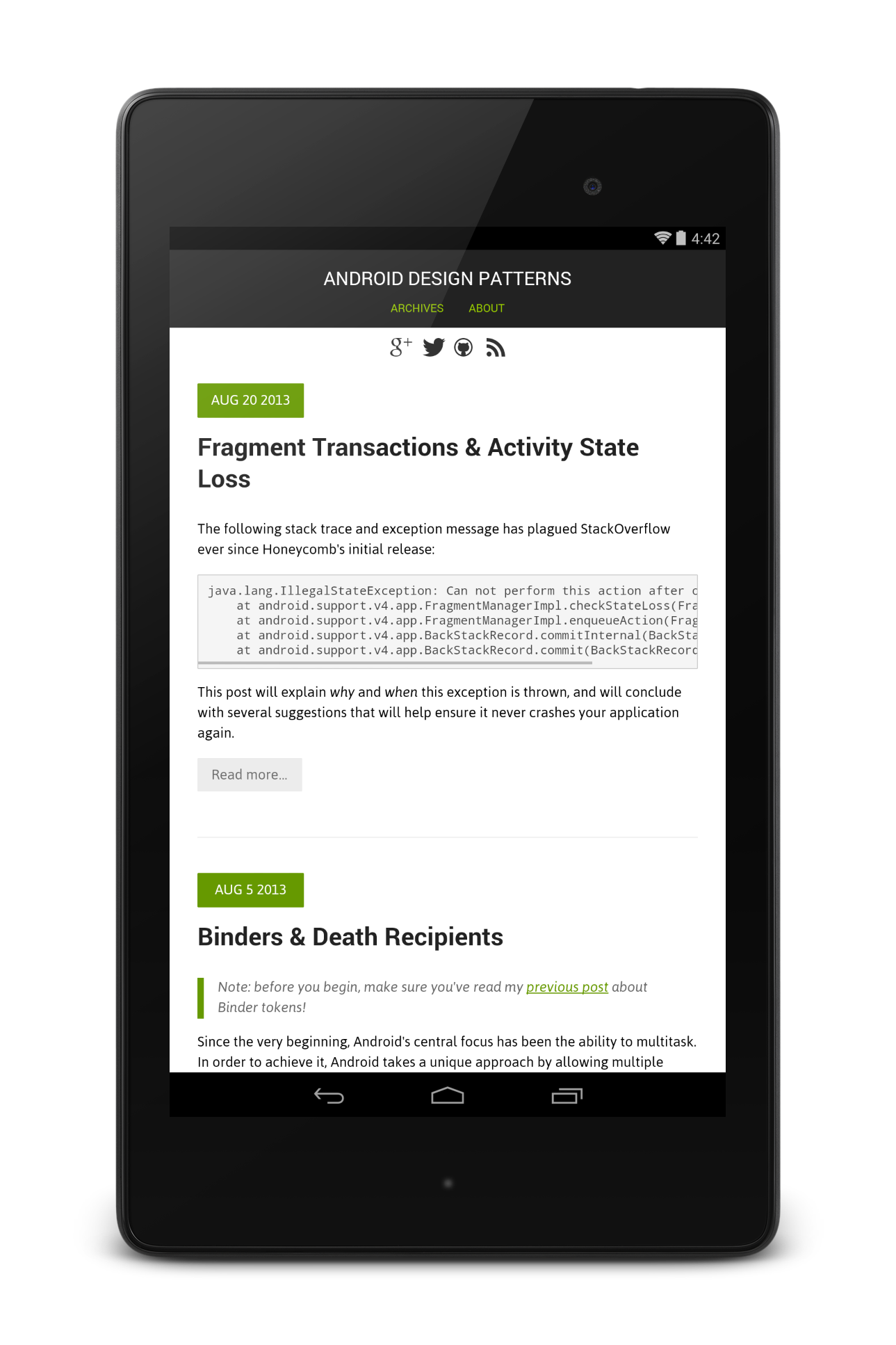 Exploring Android's Refreshed Design Language Exploring Android's Refreshed Design Language