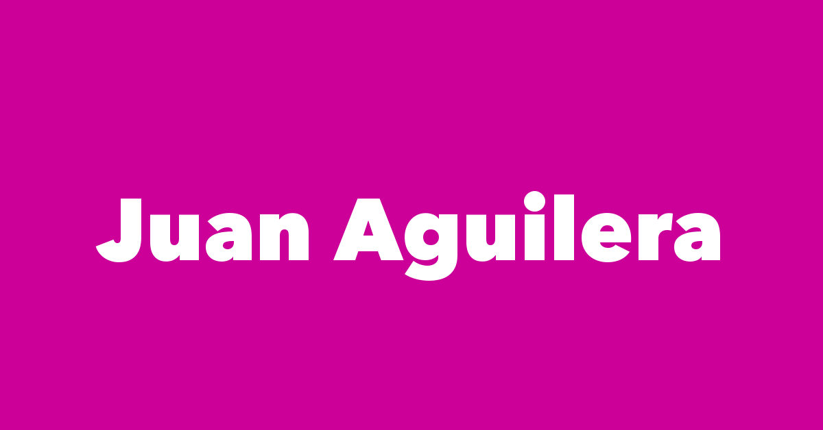 Fallece Juan Aguilera, Leyenda Del Tenis Español Fallece Juan Aguilera, Leyenda Del Tenis Español