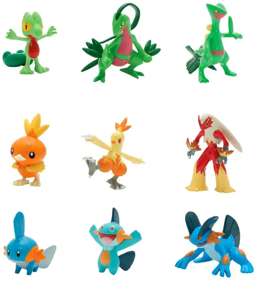 Fan-Made LEGO Pokemon: Building Treecko, Torchic, And Mudkip Fan-Made LEGO Pokemon: Building Treecko, Torchic, And Mudkip