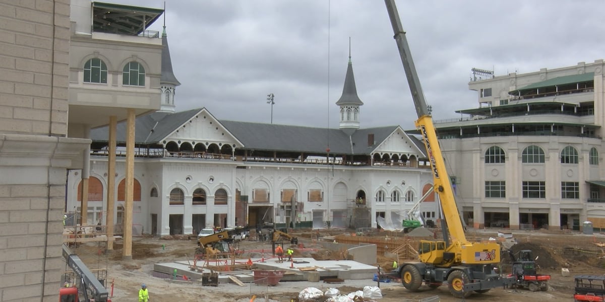 Final Preparations: Churchill Downs Renovation Update Ahead Of The Kentucky Derby Final Preparations: Churchill Downs Renovation Update Ahead Of The Kentucky Derby