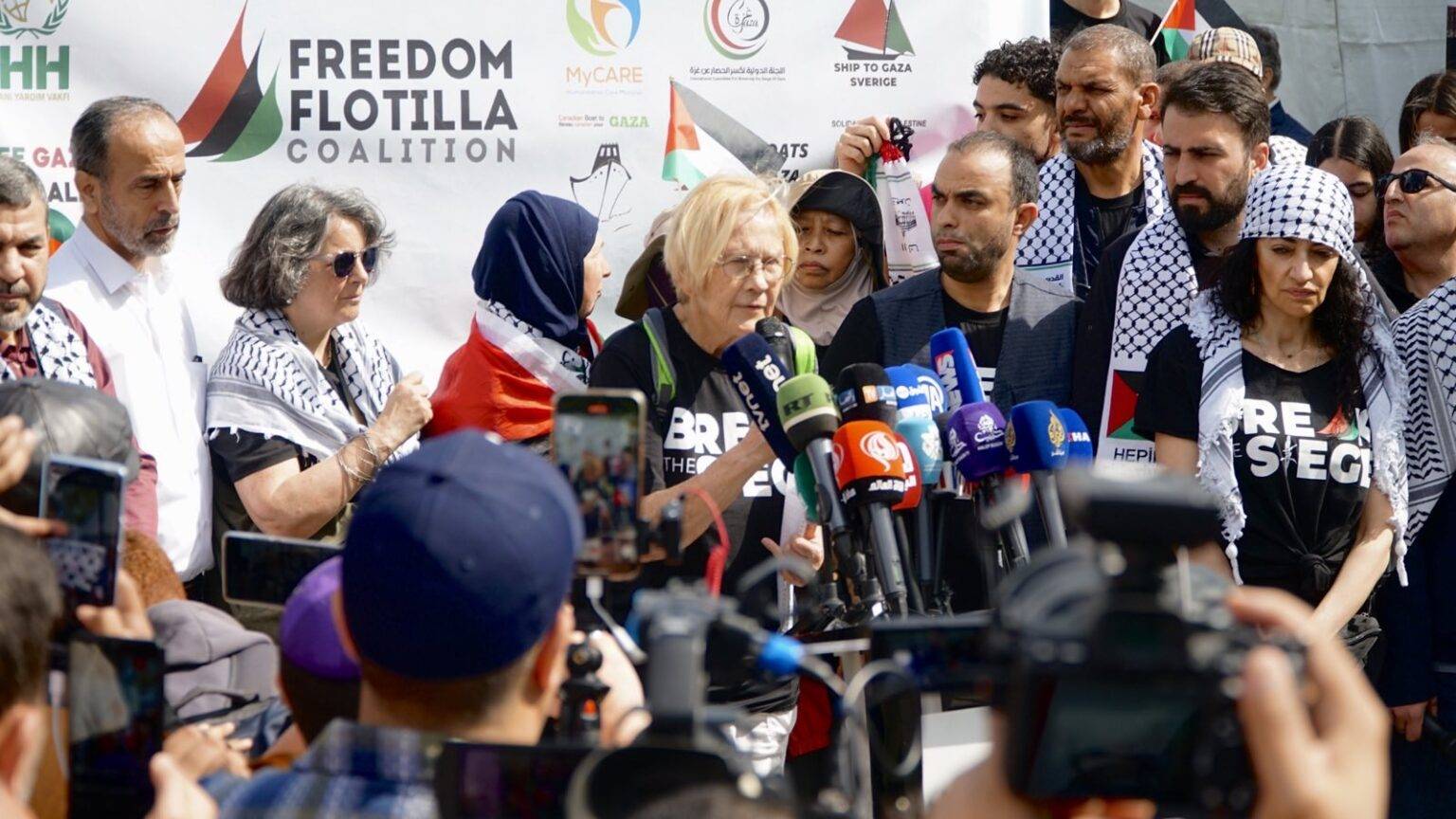 Freedom Flotilla Coalition Alleges Drone Attack Near Maltese Territorial Waters Freedom Flotilla Coalition Alleges Drone Attack Near Maltese Territorial Waters