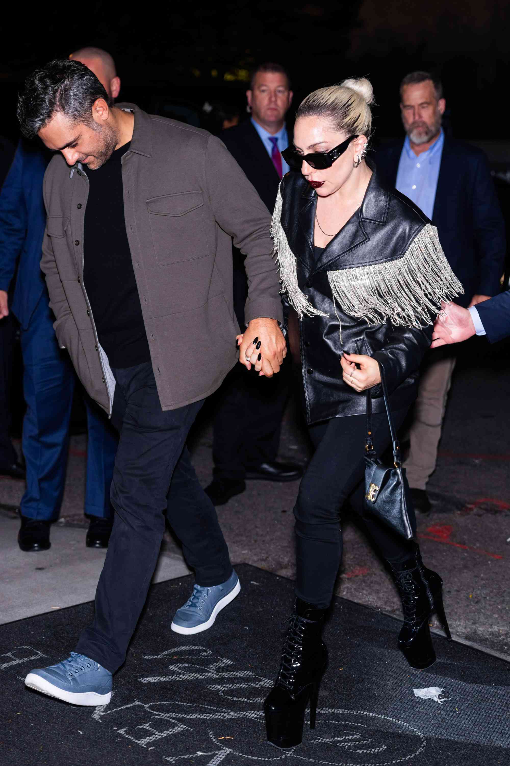 Gaga And Polansky: Couple's Arrival At SNL Afterparty Gaga And Polansky: Couple's Arrival At SNL Afterparty