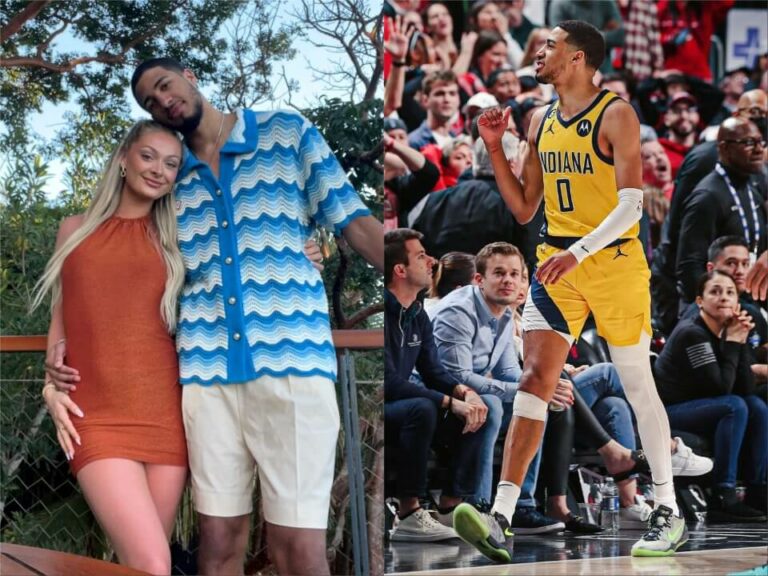 Game 1 Finish Sparks Savage Comment From Tyrese Haliburton's Girlfriend Game 1 Finish Sparks Savage Comment From Tyrese Haliburton's Girlfriend