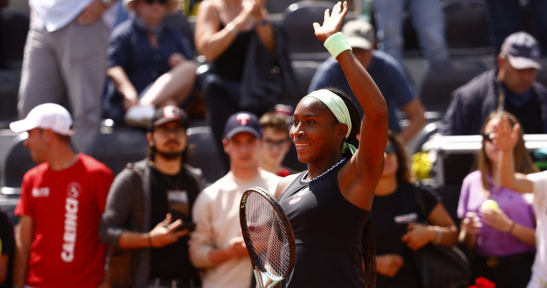 Gauff Advances To Italian Open Final After Three-Set Win Over Zheng Gauff Advances To Italian Open Final After Three-Set Win Over Zheng