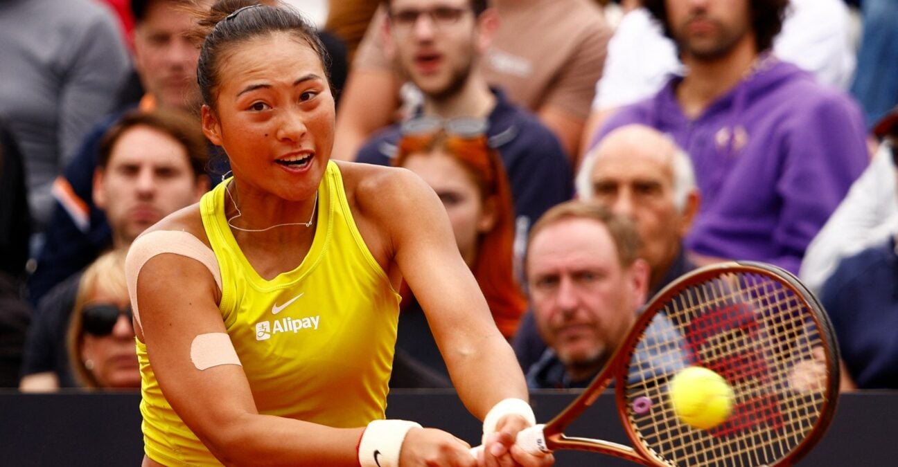 Gauff Defeats Zheng In Three Sets At Italian Open Semifinals Gauff Defeats Zheng In Three Sets At Italian Open Semifinals