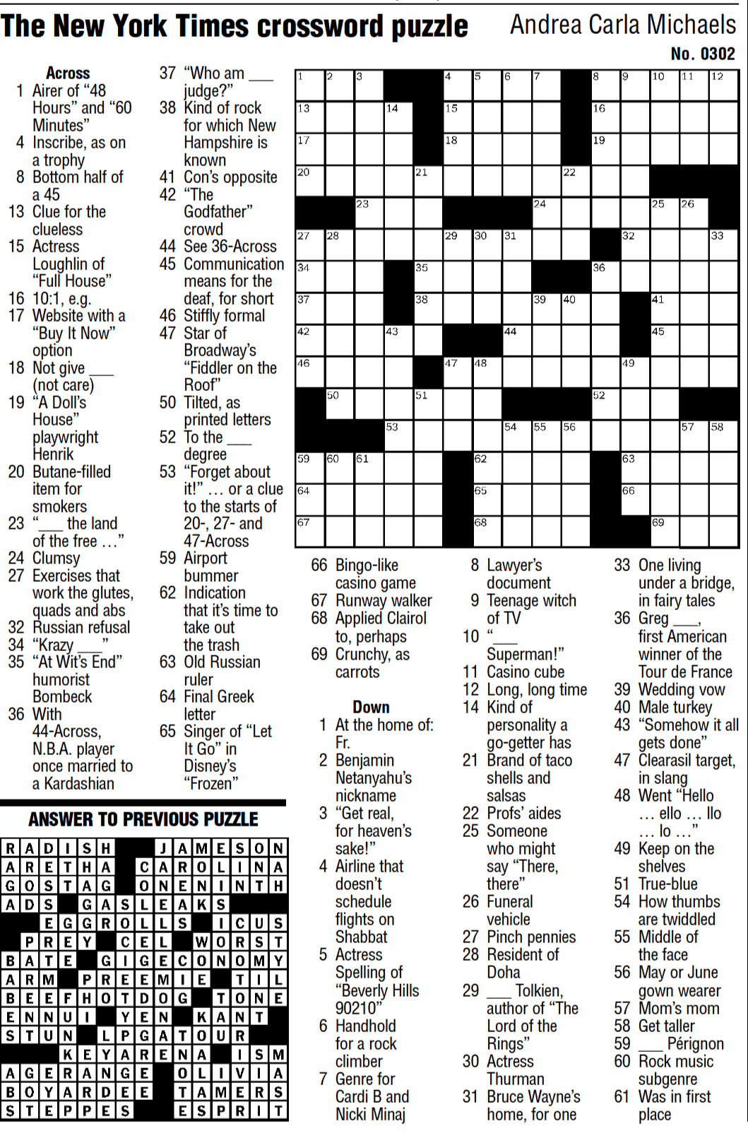 Get Help With The NYT Mini Crossword: March 12, 2025 Answers Get Help With The NYT Mini Crossword: March 12, 2025 Answers