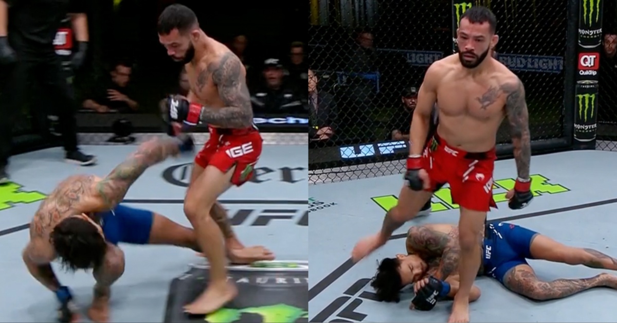 Gilbert Burns KO'd: Morales' Stunning First-Round Victory At UFC Vegas 106 Gilbert Burns KO'd: Morales' Stunning First-Round Victory At UFC Vegas 106