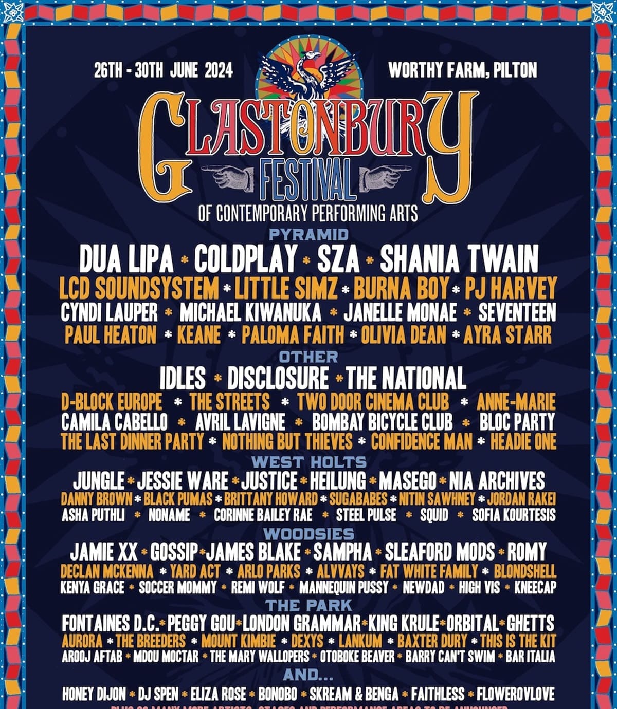 Glastonbury 2025 Headliner Announcement: A Controversial Lineup? Glastonbury 2025 Headliner Announcement: A Controversial Lineup?