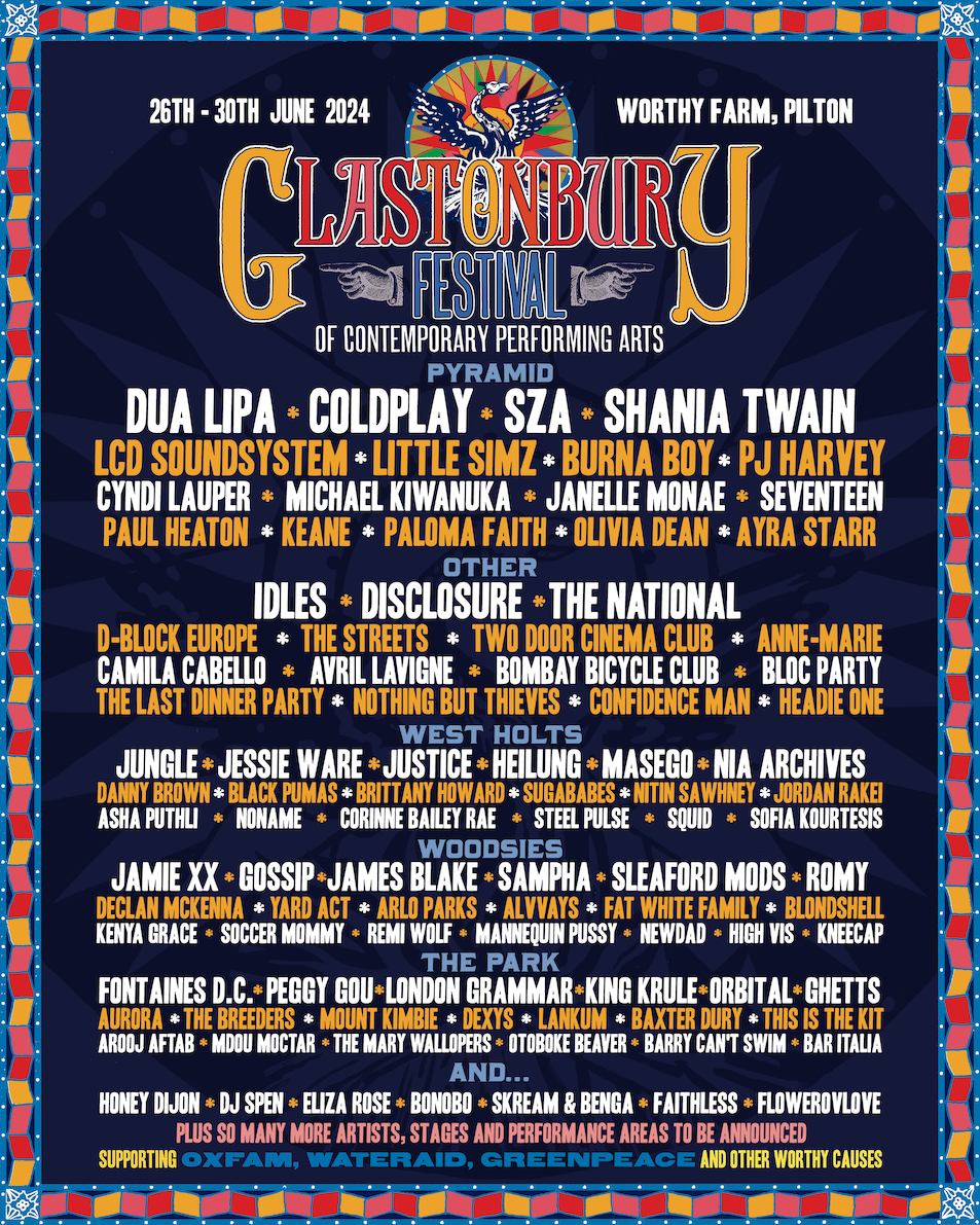 Glastonbury Festival 2024: The 1975 And Olivia Rodrigo Confirmed As Headliners? Glastonbury Festival 2024: The 1975 And Olivia Rodrigo Confirmed As Headliners?