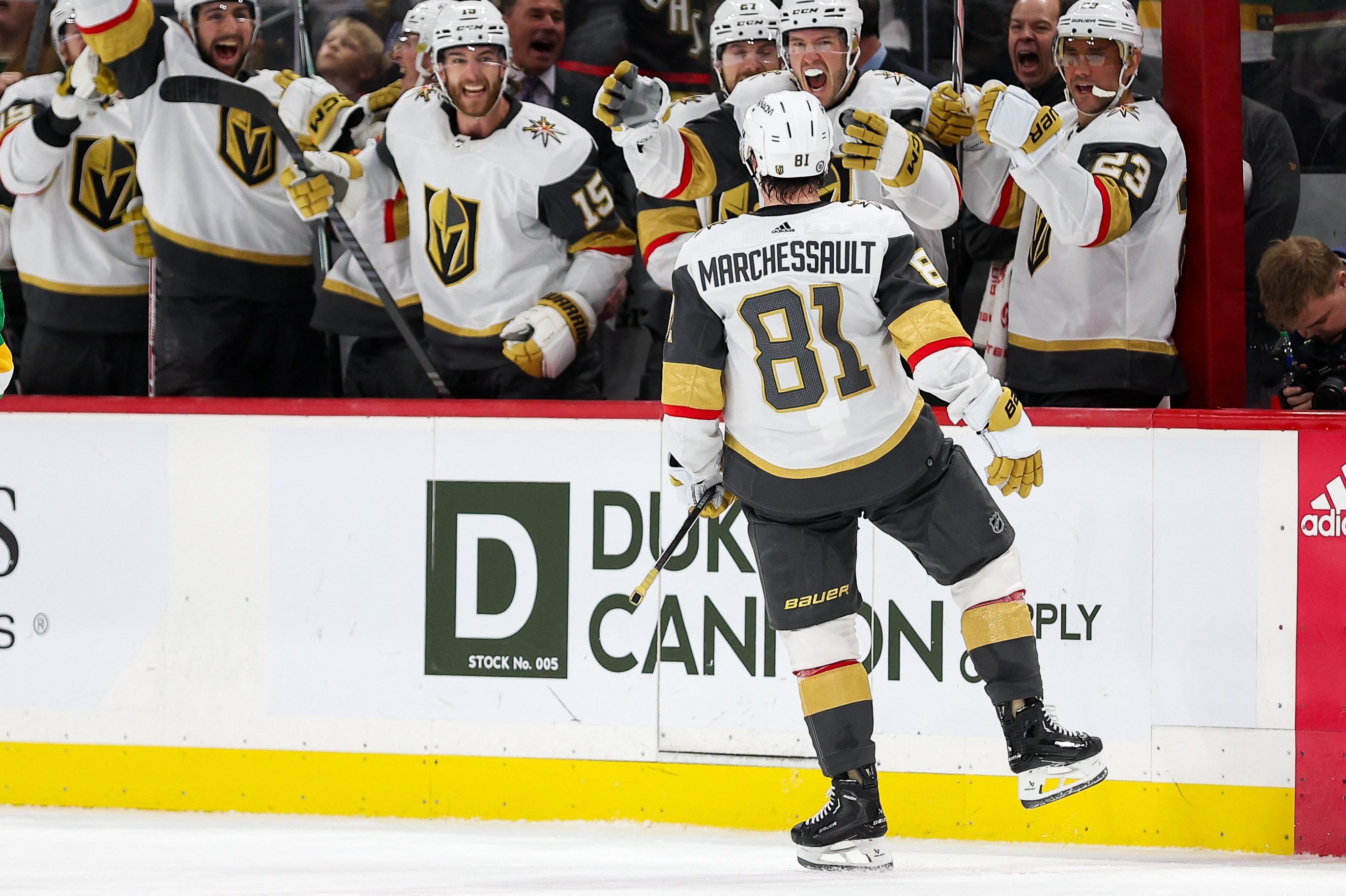Golden Knights' Barbashev Nets Overtime Winner, Ties Series Against Wild Golden Knights' Barbashev Nets Overtime Winner, Ties Series Against Wild