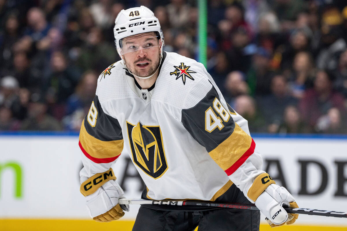 Golden Knights Game: Hertl Absence A Potential Blow Golden Knights Game: Hertl Absence A Potential Blow