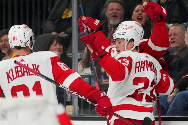 Golden Knights Triumph Over Red Wings Thanks To Hertl's Two Hat Tricks Golden Knights Triumph Over Red Wings Thanks To Hertl's Two Hat Tricks