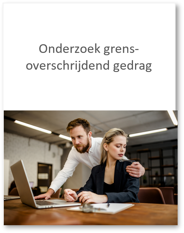 Grensoverschrijdend Gedrag Bij De NPO: Rapportage En Verbeterplannen Grensoverschrijdend Gedrag Bij De NPO: Rapportage En Verbeterplannen