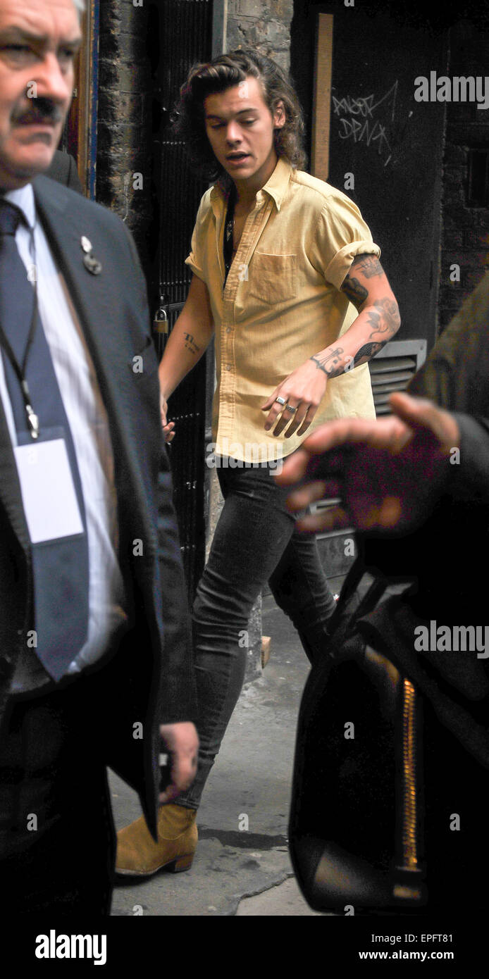 Harry Styles Spotted With Seventies-Style Stache In London Harry Styles Spotted With Seventies-Style Stache In London