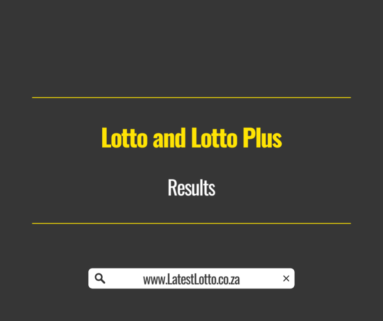 Here Are The Lotto Results For Saturday, April 12th Here Are The Lotto Results For Saturday, April 12th