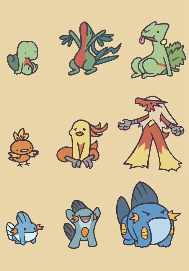 Hoenn Starters Reimagined: A Pokemon Fan's LEGO Creations Hoenn Starters Reimagined: A Pokemon Fan's LEGO Creations