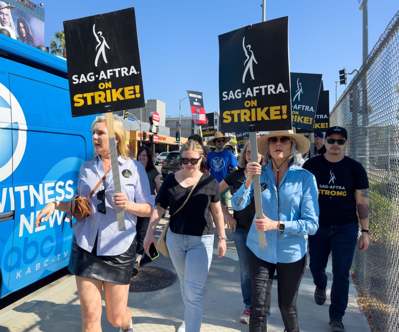 Hollywood Production Halts As SAG-AFTRA Joins WGA Strike Hollywood Production Halts As SAG-AFTRA Joins WGA Strike
