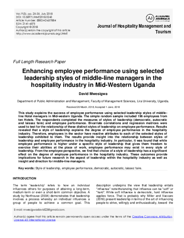 How Middle Management Drives Company Performance And Employee Satisfaction