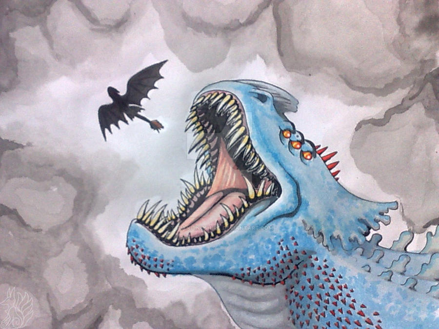 How To Train Your Dragon: Poster Highlights Toothless And Red Death's Striking Size Contrast How To Train Your Dragon: Poster Highlights Toothless And Red Death's Striking Size Contrast