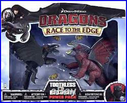 How To Train Your Dragon: Toothless Vs. Red Death Size Comparison Poster How To Train Your Dragon: Toothless Vs. Red Death Size Comparison Poster