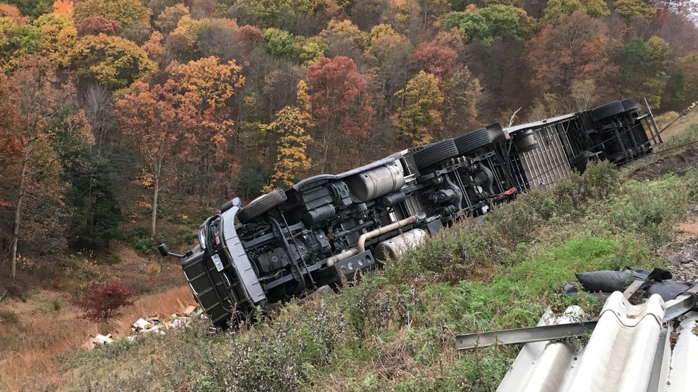 I-83 Tractor-Trailer Accident Involves Produce Shipment I-83 Tractor-Trailer Accident Involves Produce Shipment