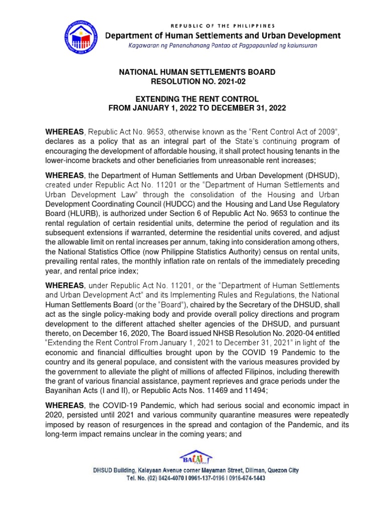 Impact Of Rent Regulation Changes On Tenants: An Interest Group's Analysis Impact Of Rent Regulation Changes On Tenants: An Interest Group's Analysis