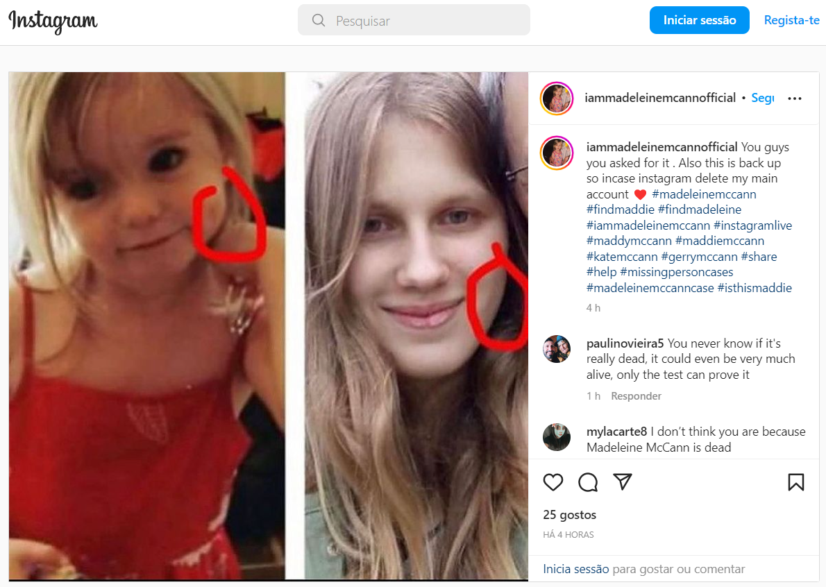 Investigação: Polonesa Detida Após Alegar Ser Maddie McCann Investigação: Polonesa Detida Após Alegar Ser Maddie McCann