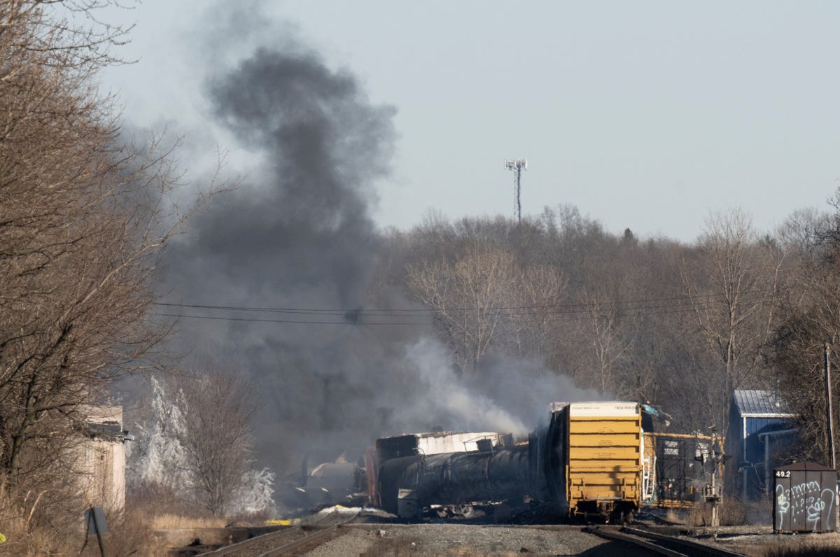 Investigation Reveals Prolonged Presence Of Toxic Chemicals Post-Ohio Train Derailment Investigation Reveals Prolonged Presence Of Toxic Chemicals Post-Ohio Train Derailment