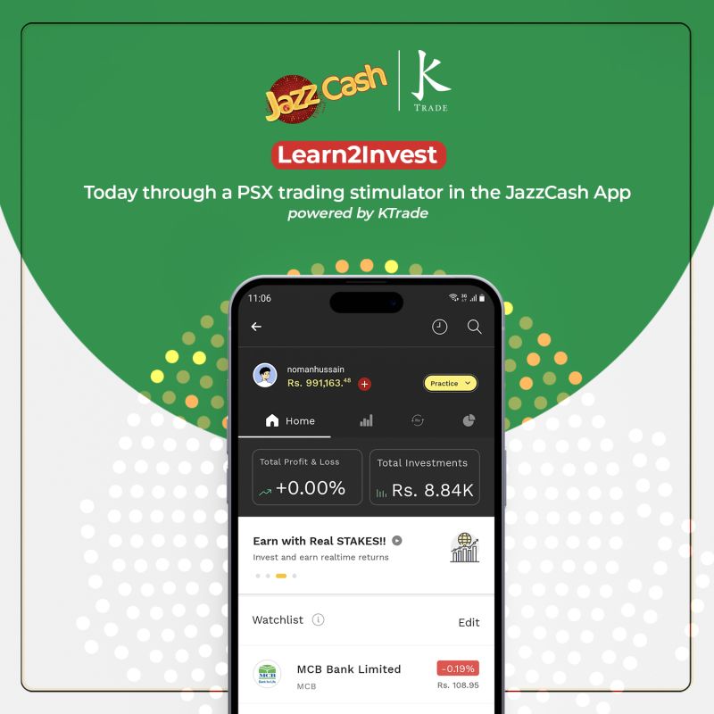 Investing Made Easy: JazzCash And KTrade's Collaborative Effort Investing Made Easy: JazzCash And KTrade's Collaborative Effort