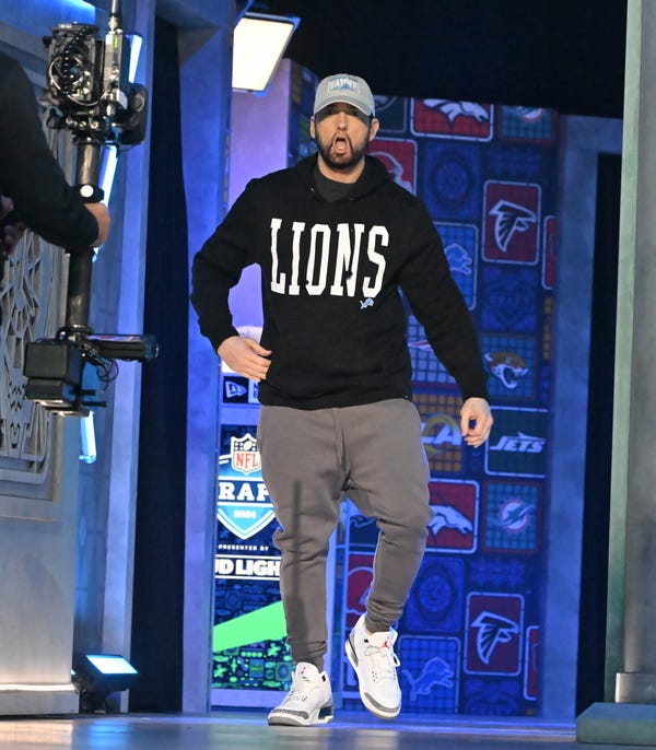 Is Eminem Joining A Bid For A WNBA Franchise? Is Eminem Joining A Bid For A WNBA Franchise?