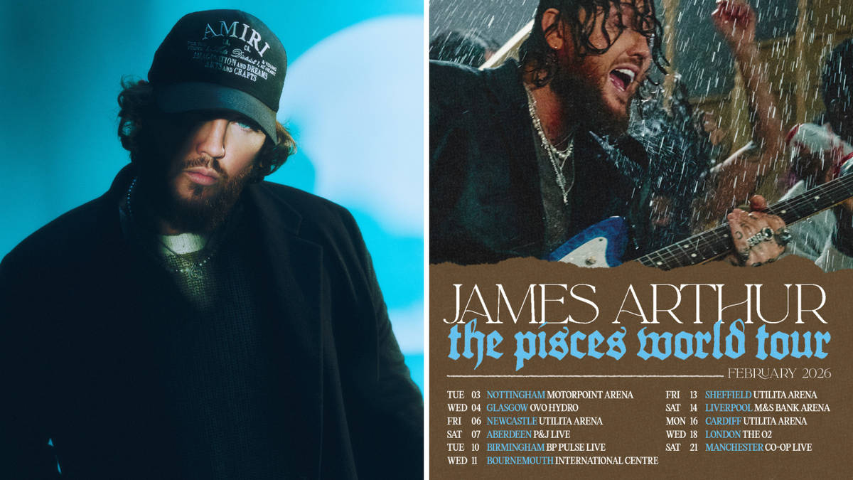 James Arthur UK Tour 2026: Tickets For Manchester And Other Cities