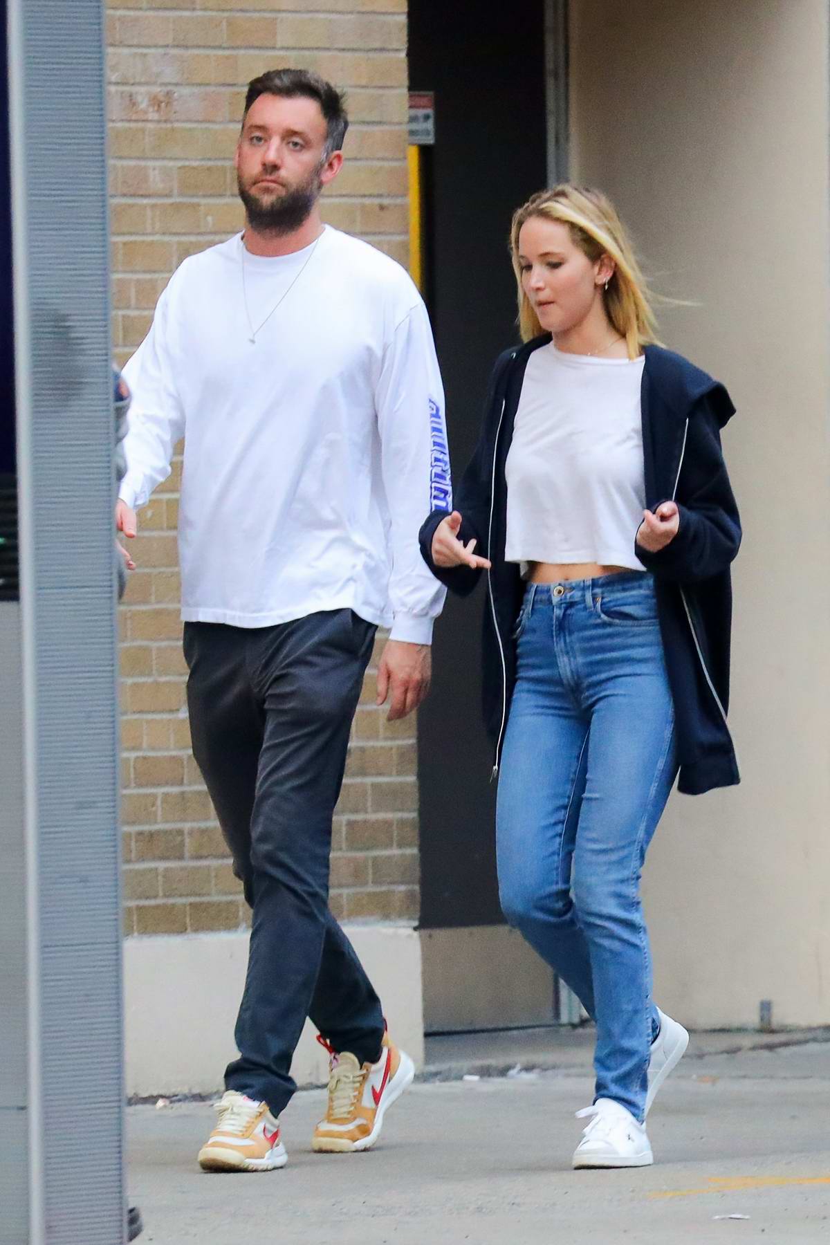 Jennifer Lawrence And Cooke Maroney's Rare Public Appearance After Second Child Rumors