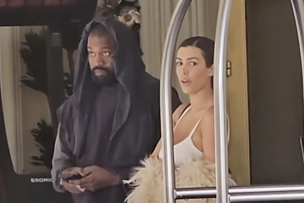 Kanye West Uses Bianca Censori Image To Promote New Film Kanye West Uses Bianca Censori Image To Promote New Film