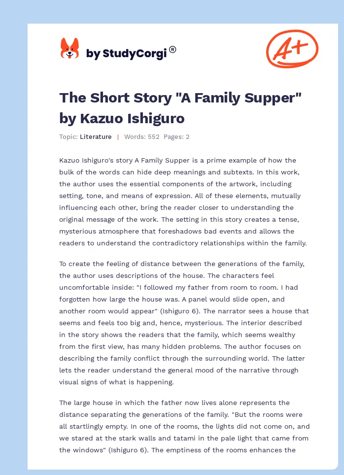 Kazuo Ishiguro's Novels: A Study Of Memory, Forgetting, And The Power Of Imagination Kazuo Ishiguro's Novels: A Study Of Memory, Forgetting, And The Power Of Imagination