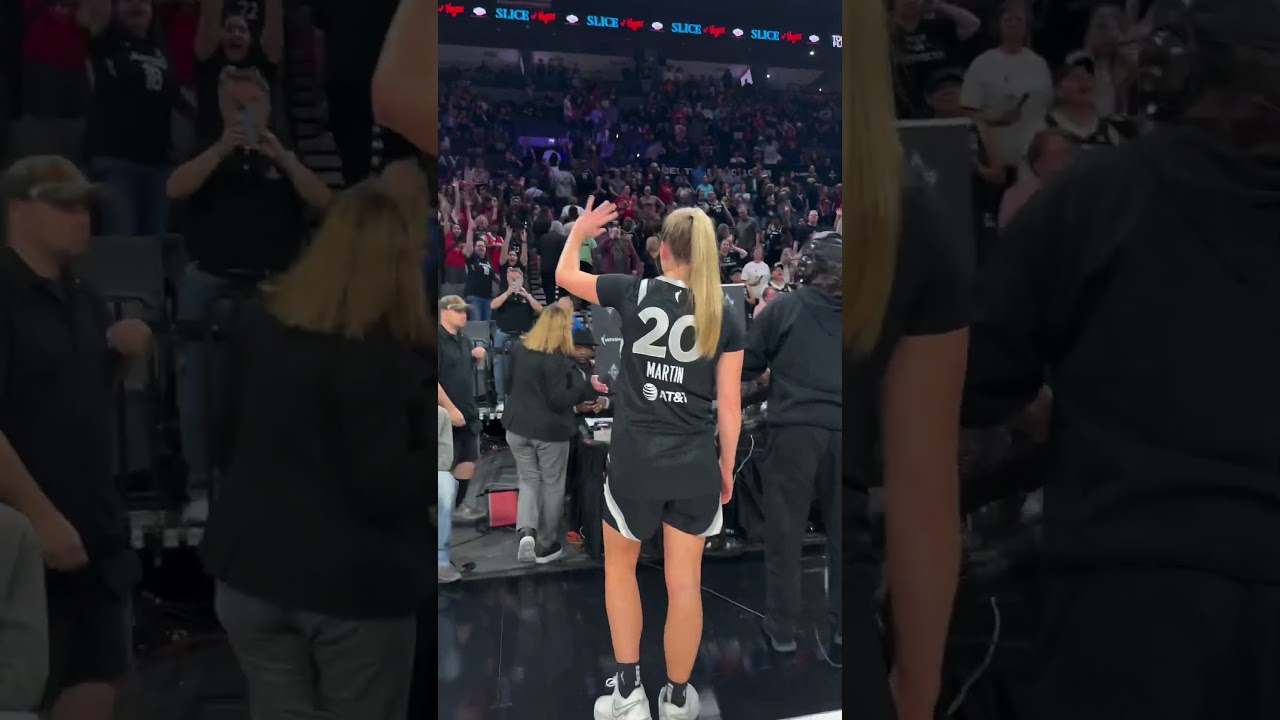 Kelsey Plum & Kate Martin's Positive Courtside Interaction: A Feel-Good Story For WNBA Fans Kelsey Plum & Kate Martin's Positive Courtside Interaction: A Feel-Good Story For WNBA Fans