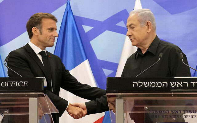 La Vision De Netanyahu Sur Le Soutien De Macron À Un État Palestinien La Vision De Netanyahu Sur Le Soutien De Macron À Un État Palestinien