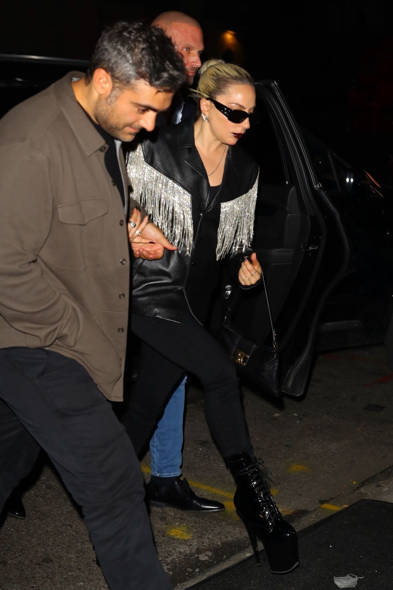 Lady Gaga's Romantic SNL Afterparty Appearance With Fiancé Michael Polansky Lady Gaga's Romantic SNL Afterparty Appearance With Fiancé Michael Polansky