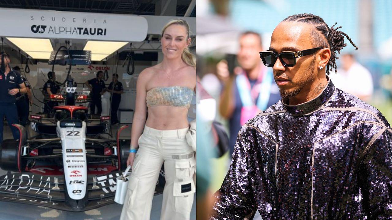 Lewis Hamilton's Tea Break Spars With Ferrari In Miami Lewis Hamilton's Tea Break Spars With Ferrari In Miami
