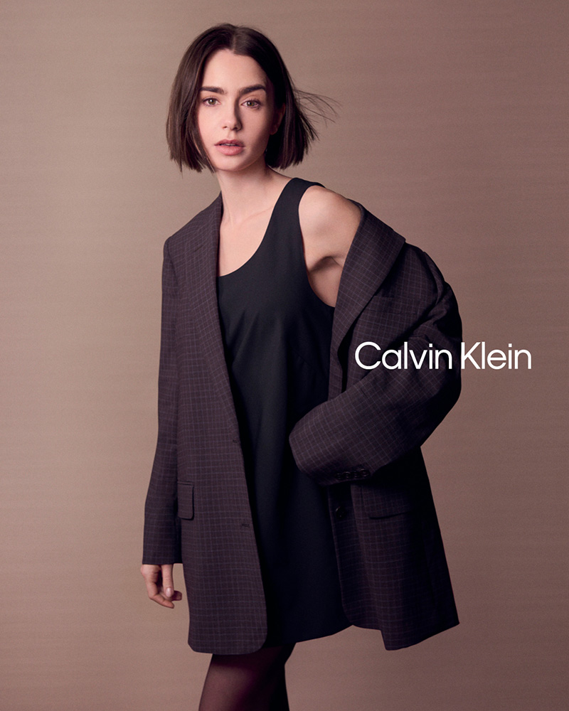 Lily Collins Stars In Sexy Calvin Klein Ads: See The Images Lily Collins Stars In Sexy Calvin Klein Ads: See The Images