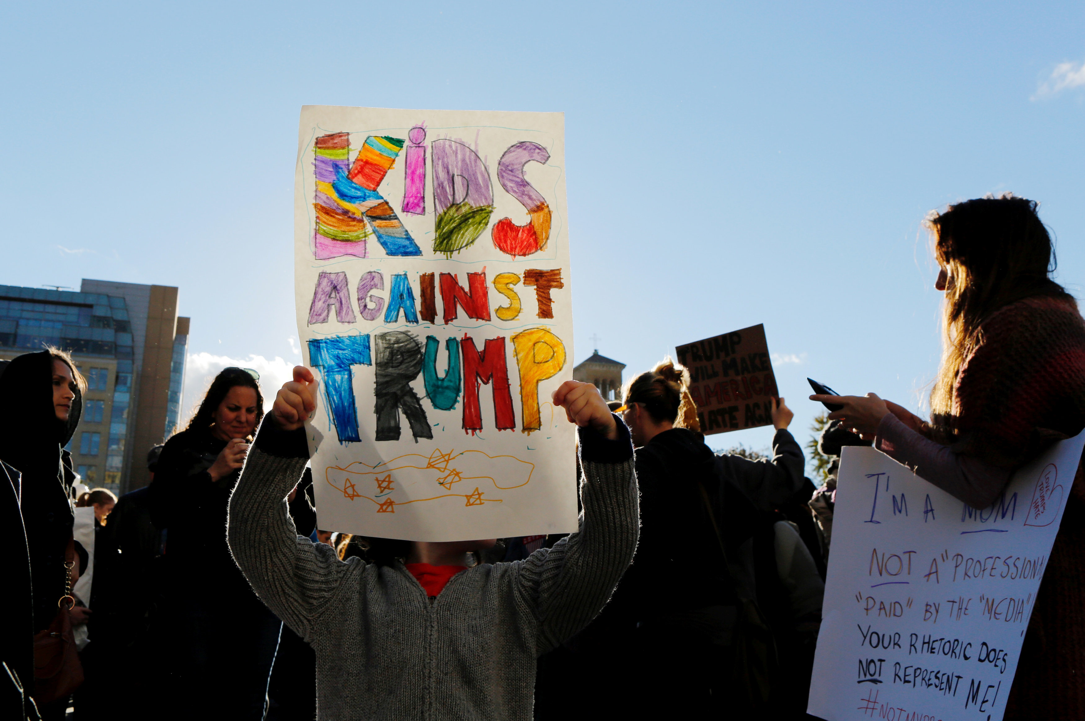 Local Protest Highlights Resistance To Trump's State Of The Union Message Local Protest Highlights Resistance To Trump's State Of The Union Message